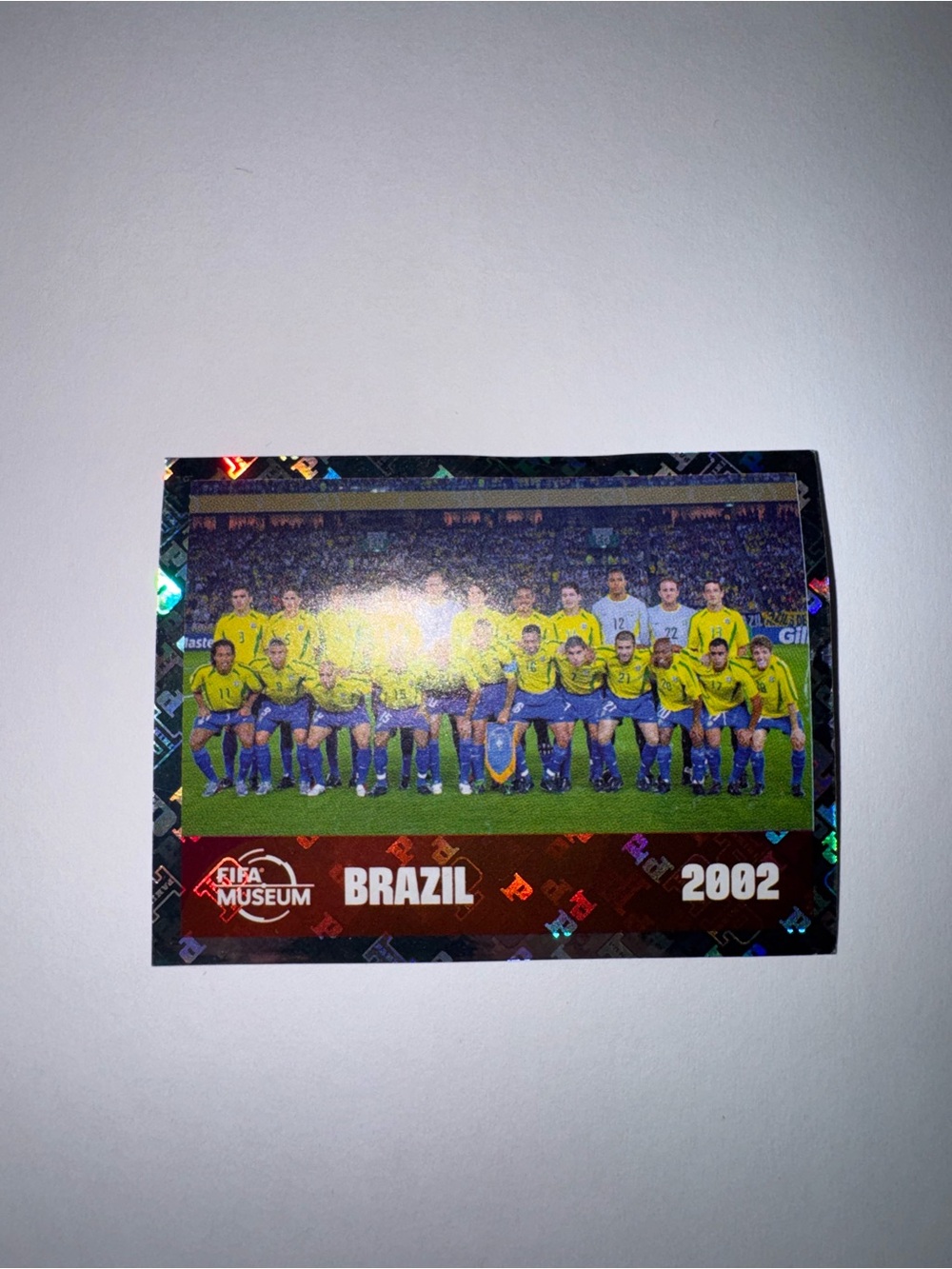 Panini FIFA World Cup 2026 Sticker Brazil Team 2002 Holo Foil #FWC16